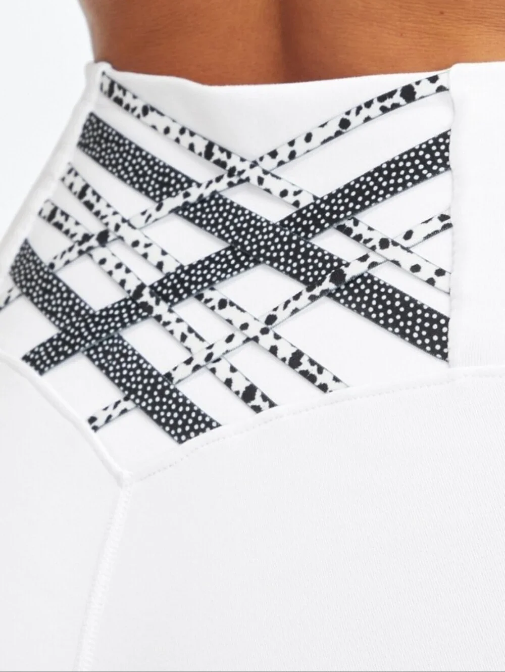 Fabletics White PowerHold High-Waist Leggings Never Worn. Sz 2X